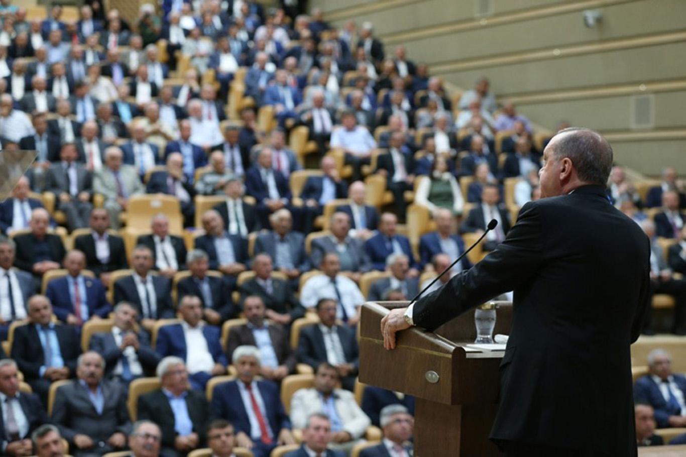 Cumhurbaşkanı Erdoğan muhtarlar toplantısında konuştu Cumhurbaşkanı Erdoğan muhtarlar toplantısında konuştu